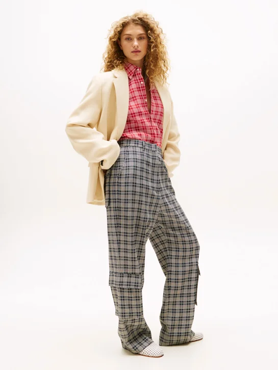 TOMMY HILFIGER Quần Dài Nữ NYFW Tailored Cargo Pants