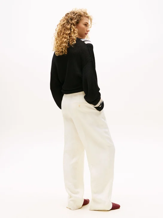 TOMMY HILFIGER Quần Dài Nữ NYFW Tailored Pants W Pintuck