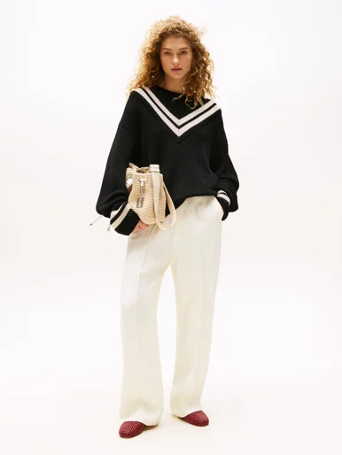 TOMMY HILFIGER Quần Dài Nữ NYFW Tailored Pants W Pintuck