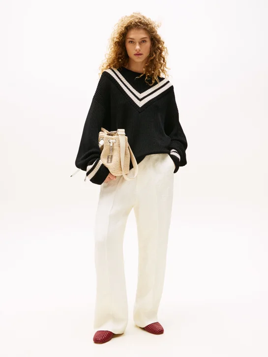 TOMMY HILFIGER Quần Dài Nữ NYFW Tailored Pants W Pintuck
