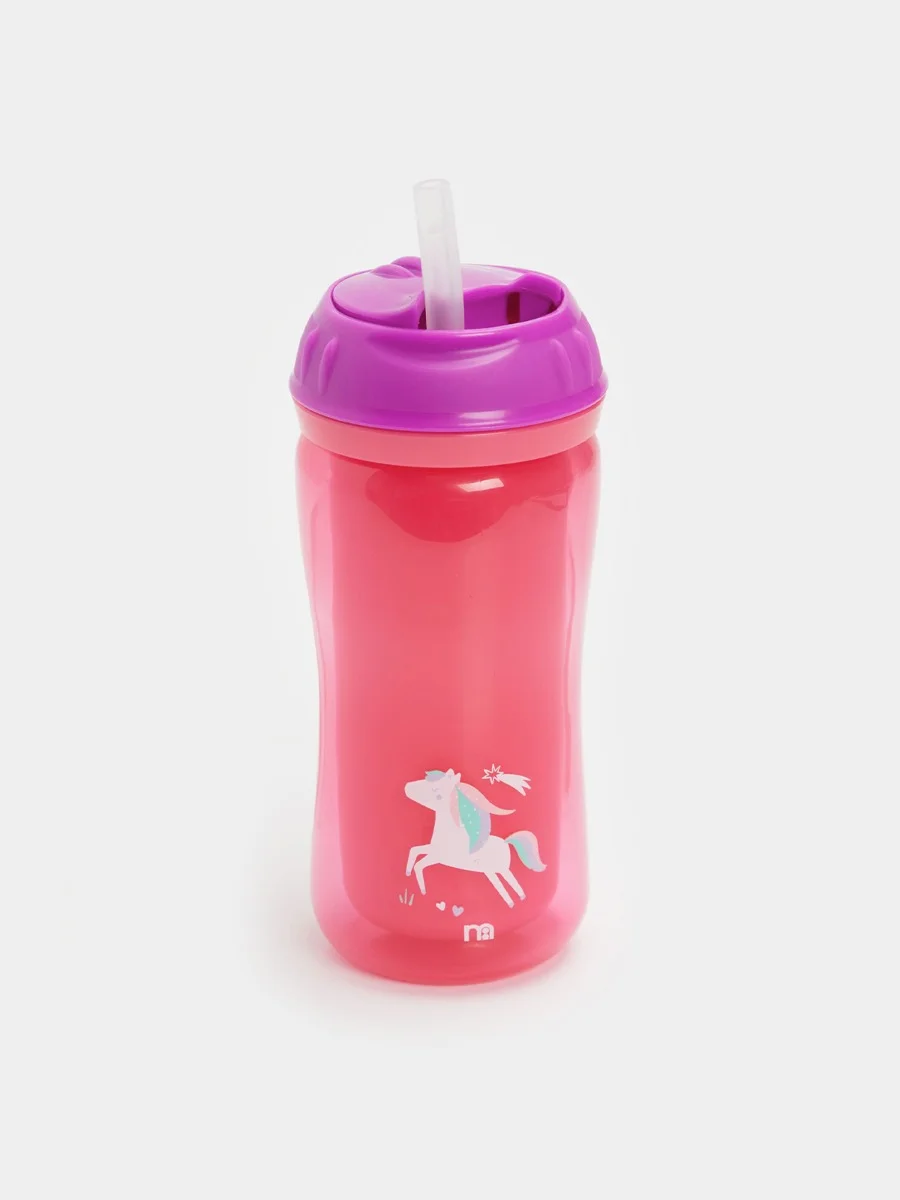 mothercare Bình tập uống nước cho bé - hồng 290ml/ 10oz