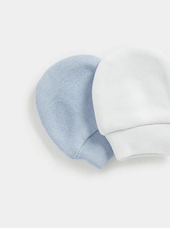 mothercare Set 2 nón, 2 bao tay em bé