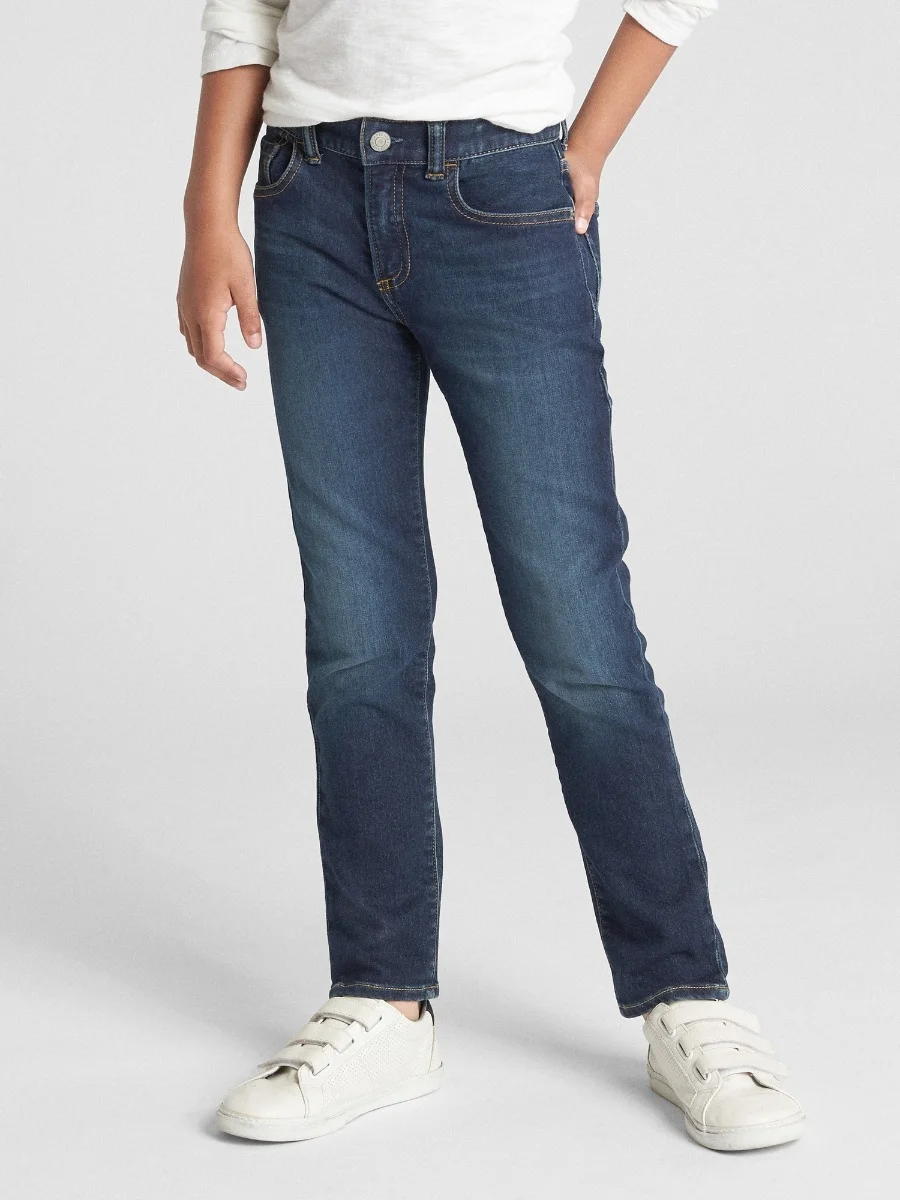 GAP Quần Jeans Dài Bé Trai - Slim Fit