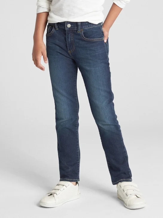 GAP Quần Jeans Dài Bé Trai - Slim Fit