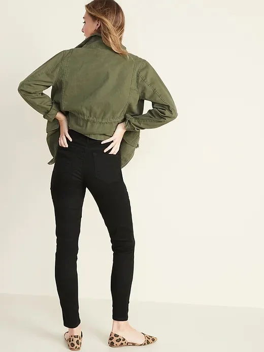 OLD NAVY Quần Jean Nữ Cạp Vừa