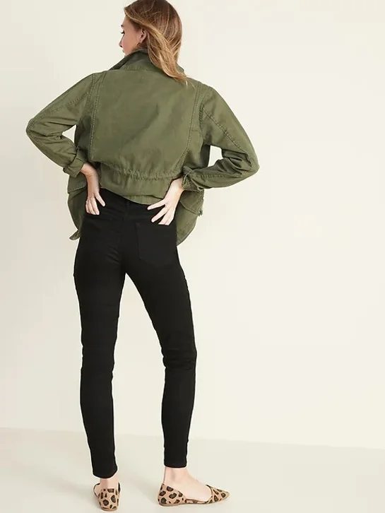 OLD NAVY Quần Jean Nữ Cạp Vừa