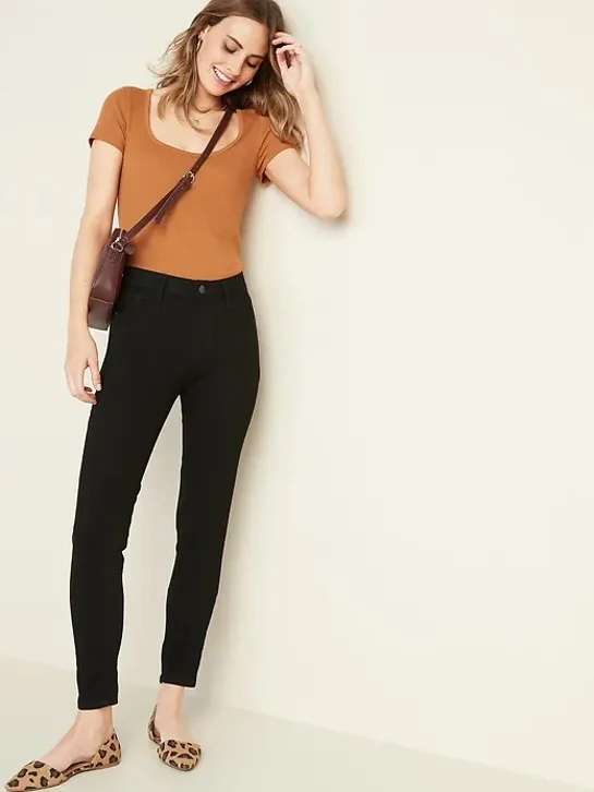 OLD NAVY Quần Jean Nữ Cạp Vừa