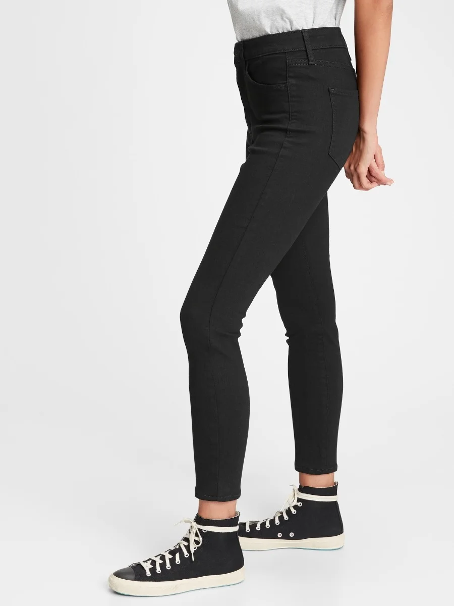 GAP Quần Jeans Dài Nữ - High Rise Jegging