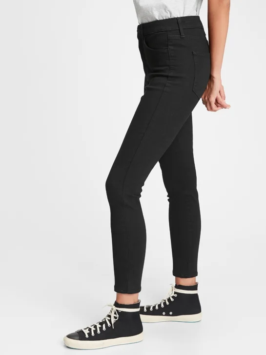GAP Quần Jeans Dài Nữ - High Rise Jegging
