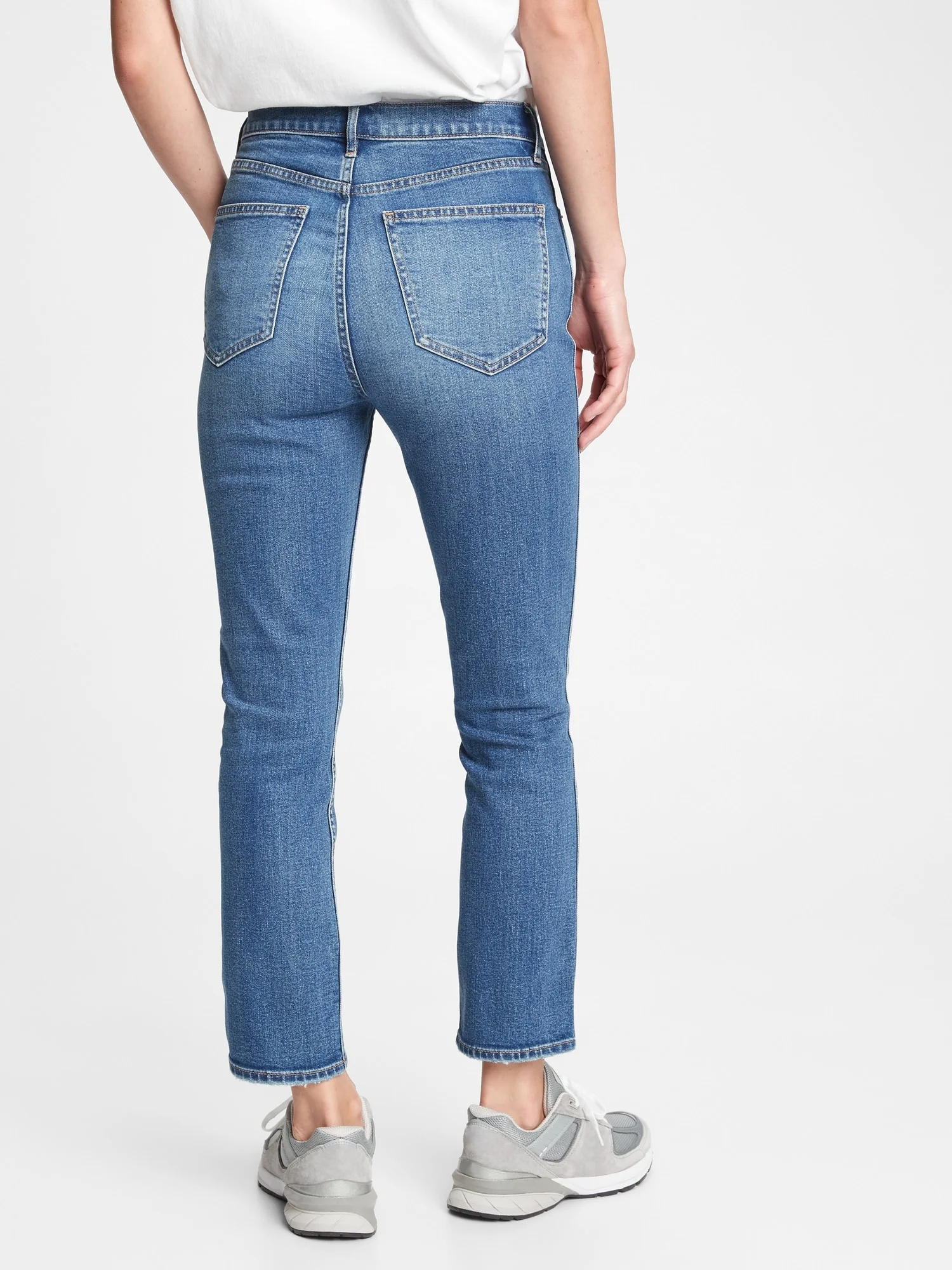 GAP Quần Jeans Dài Nữ - High Rise Vintage Slim