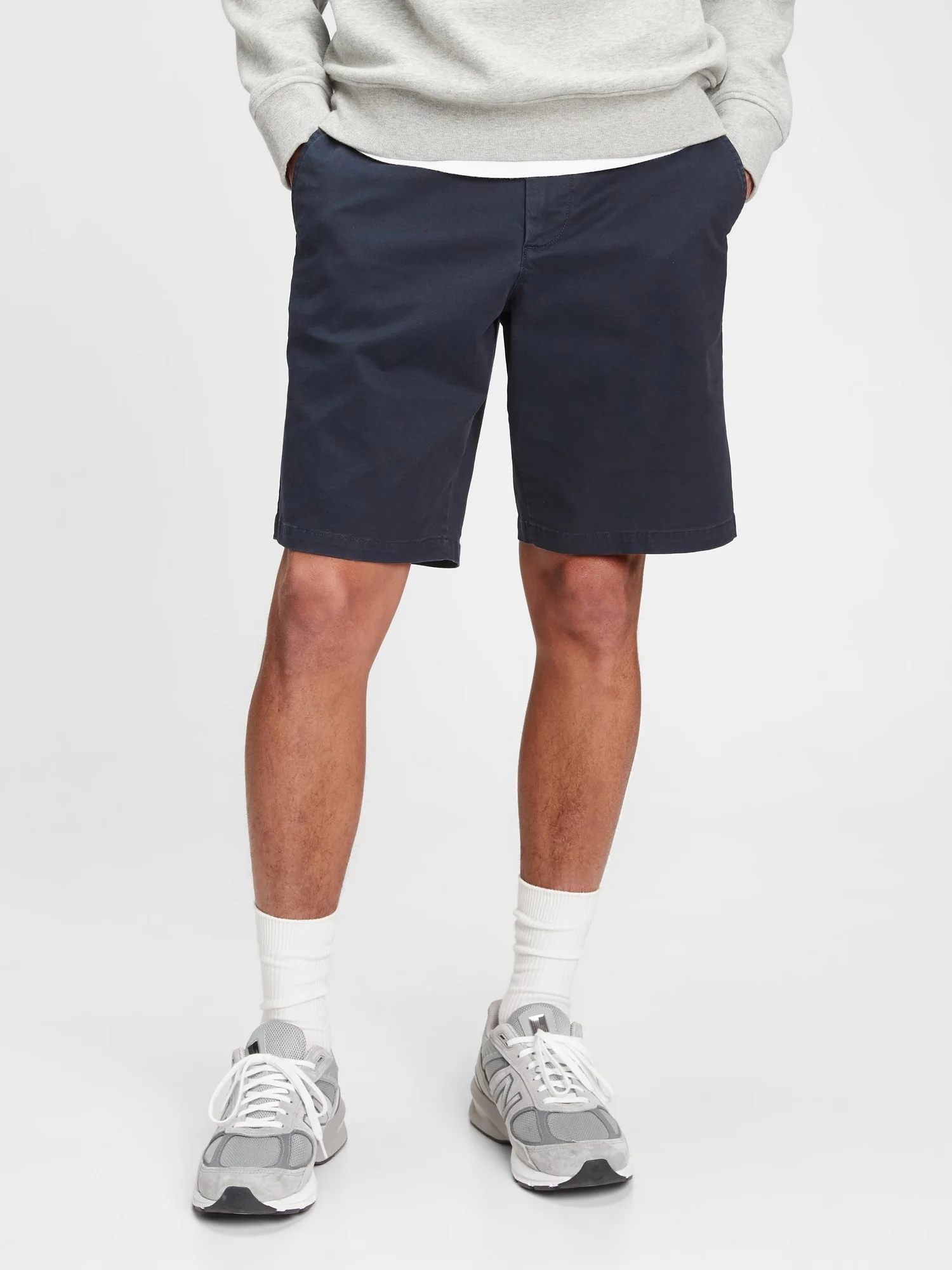 GAP Quần Short Vải Nam - 10 Inch Vintage Short
