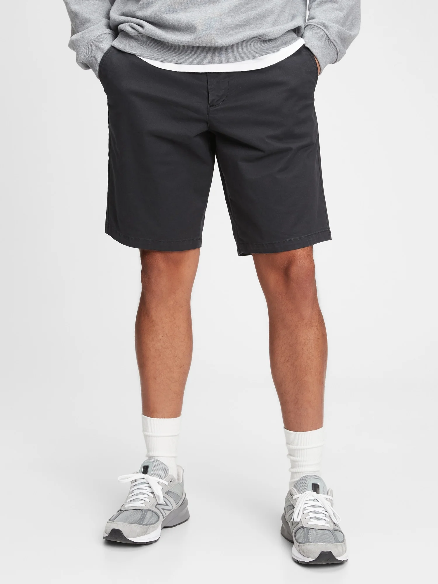 GAP Quần Short Vải Nam - 10 Inch Vintage Short