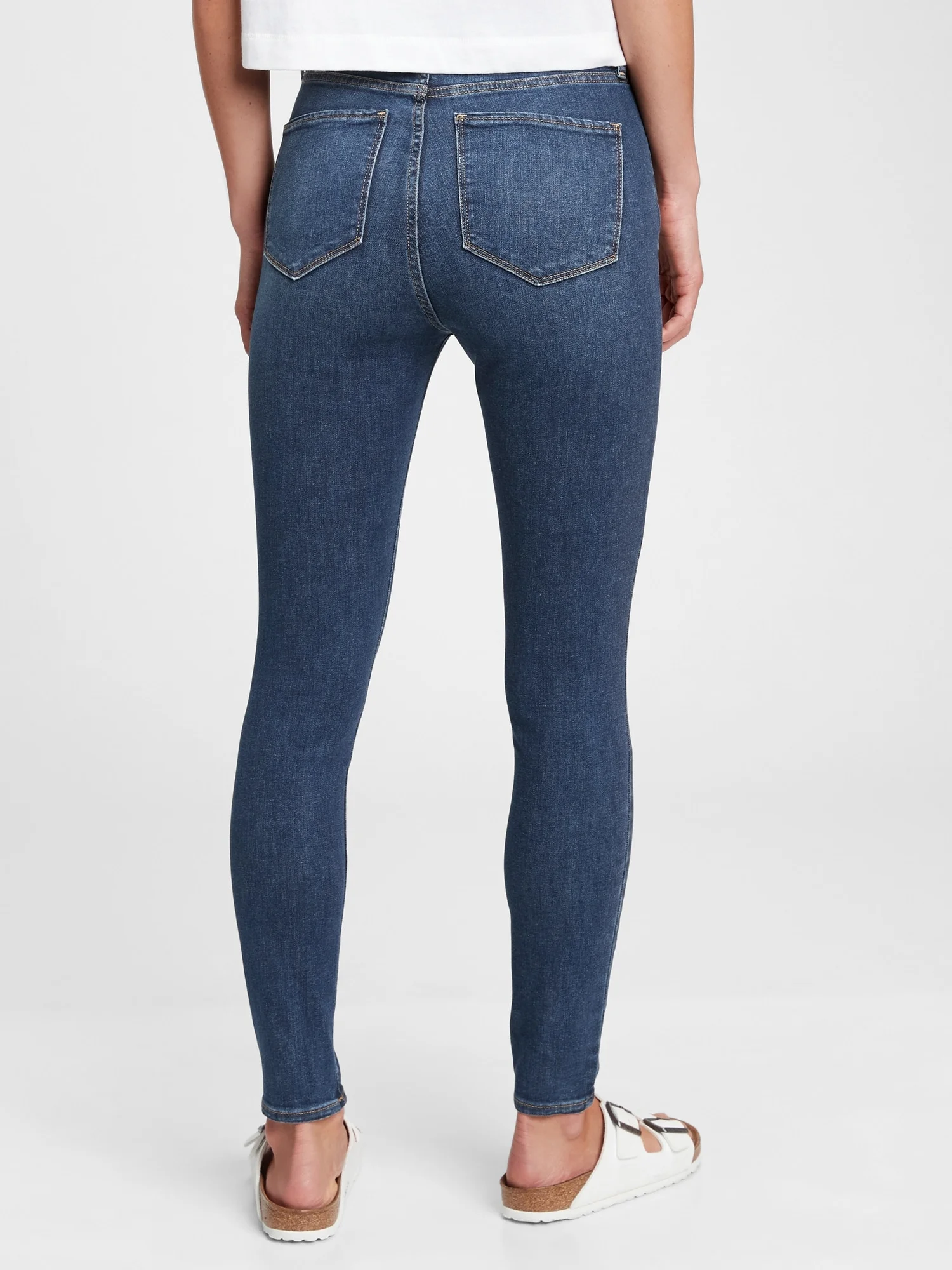 GAP Quần Jeans Dài Nữ - High Rise Jegging