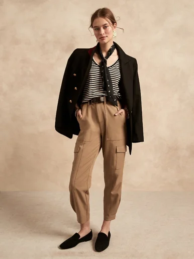 BANANA REPUBLIC Quần Dài Nữ Hr Refined Cargo