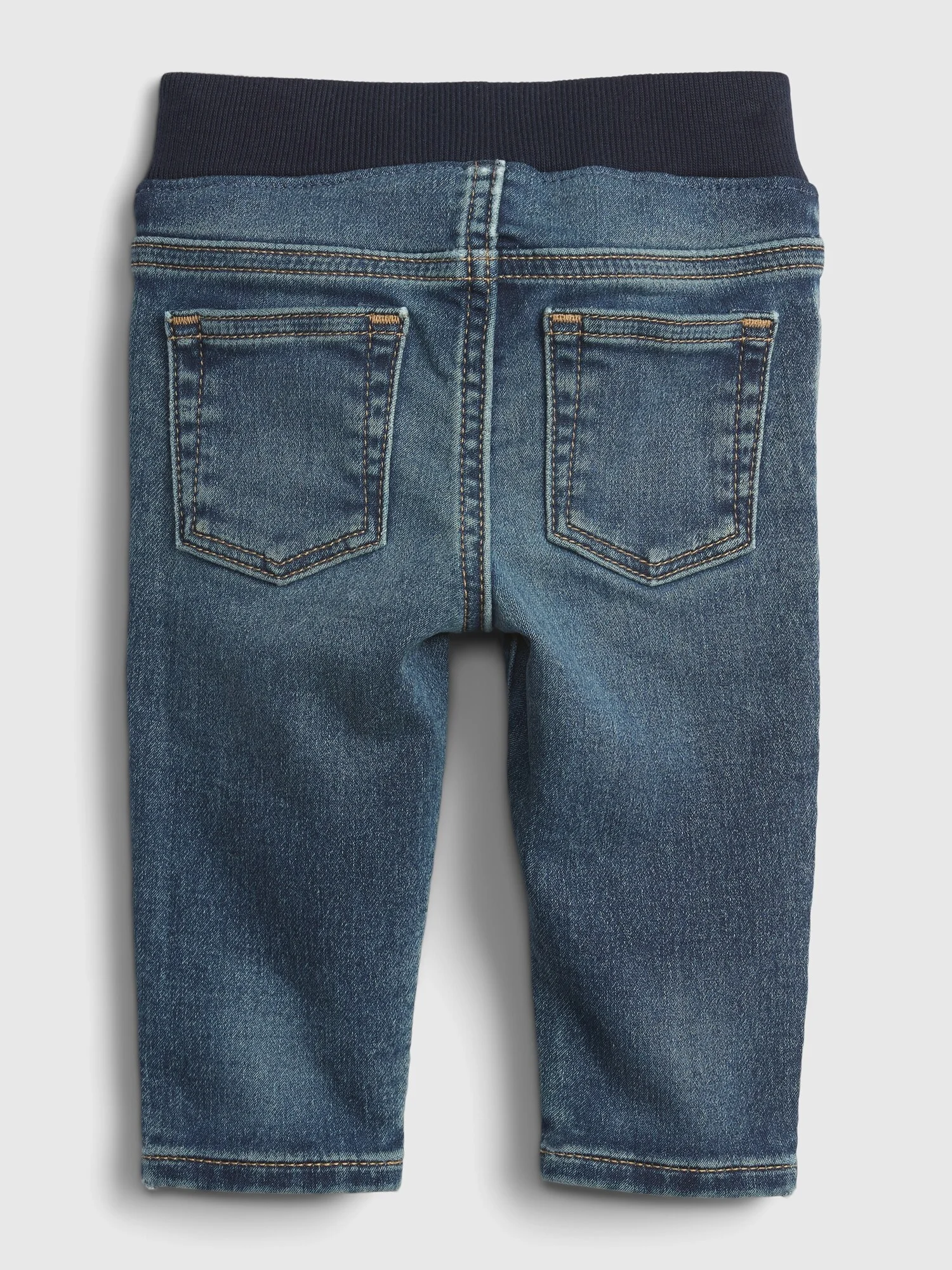 GAP Quần Jeans Dài Em Bé Trai - Slim Fit
