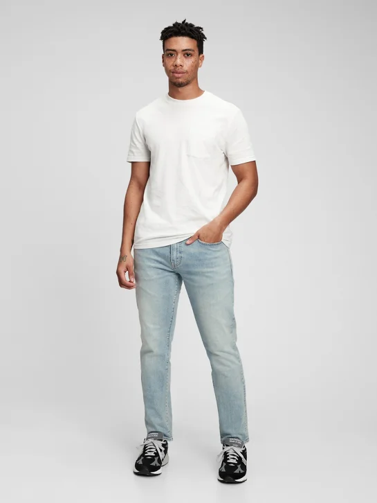 GAP Quần Jeans Dài Nam - Slim Fit