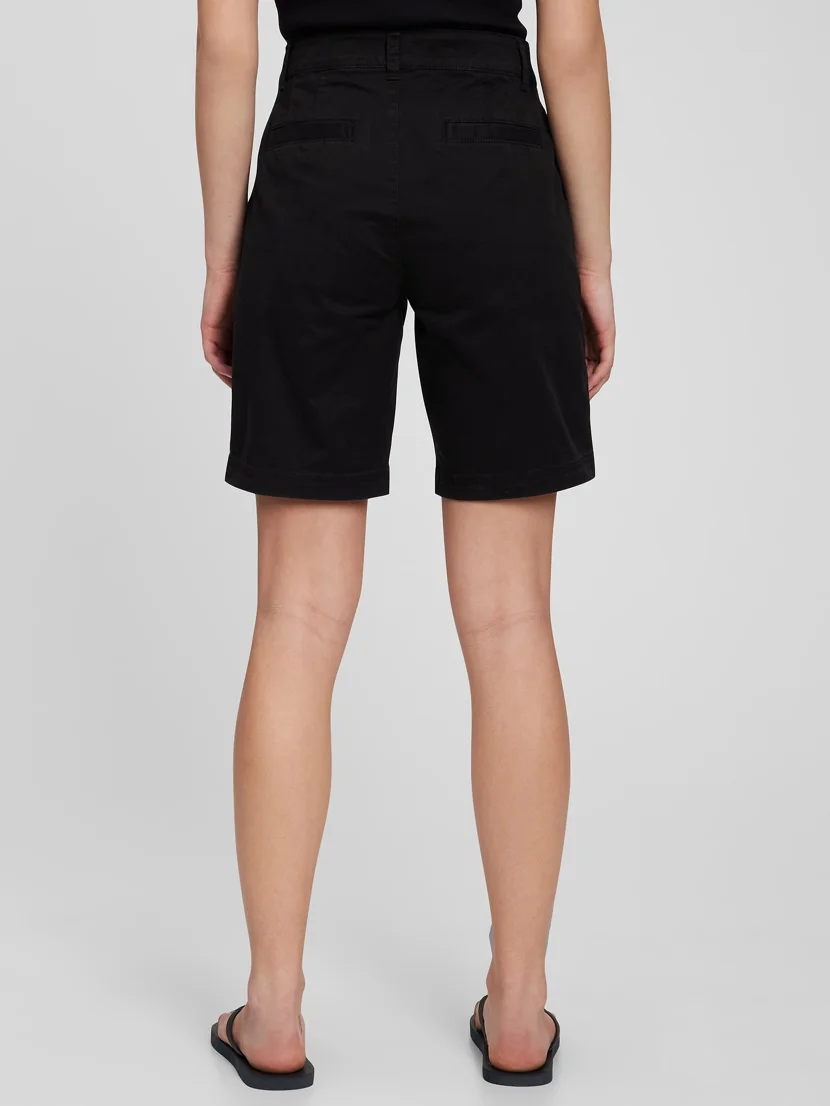 GAP Quần Short Vải Nữ - Bermuda