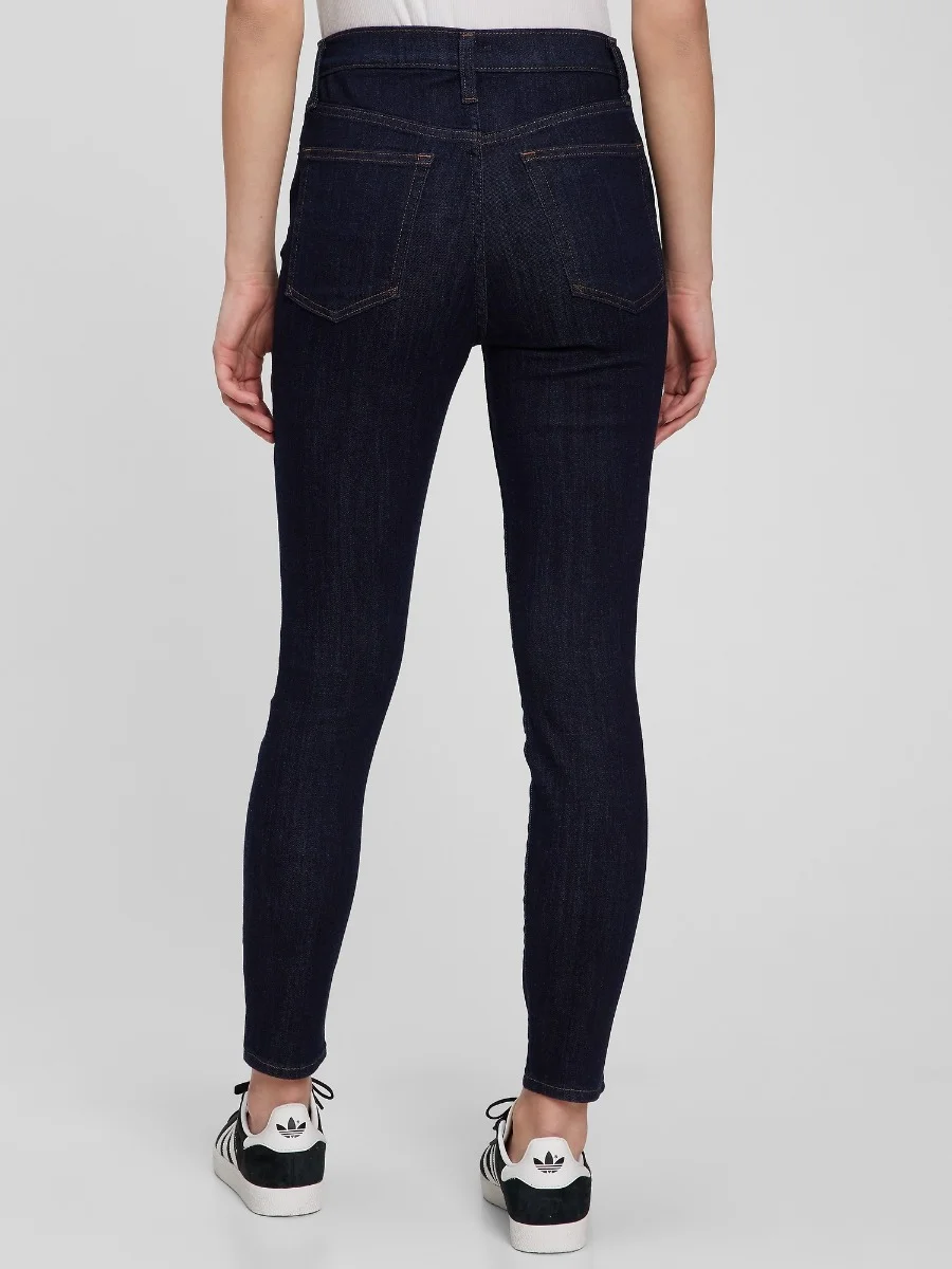 GAP Quần Jeans Dài Nữ - High Rise Skinny