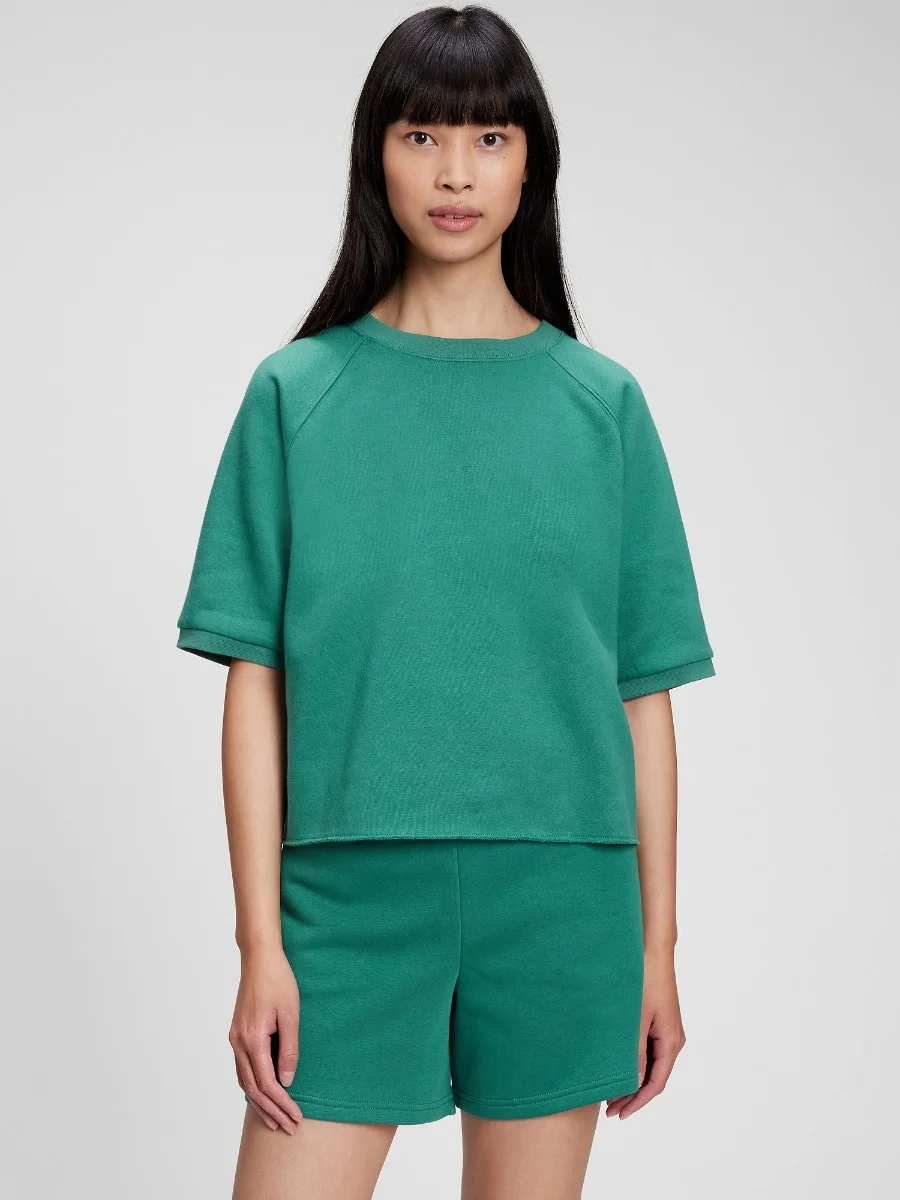GAP Áo Thun Tay Ngắn Nữ