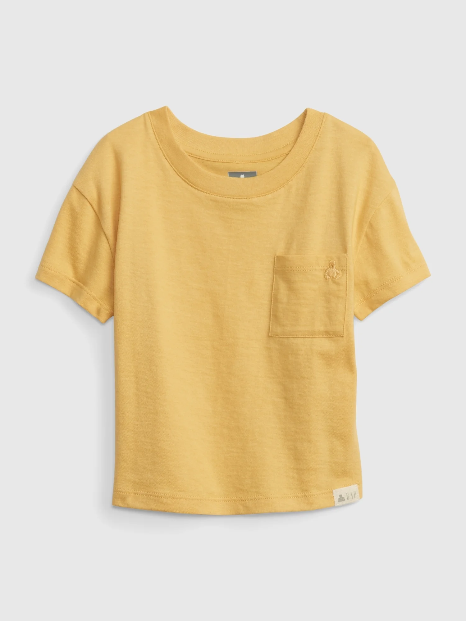GAP Áo Thun Tay Ngắn Em Bé Gái Toddler - Pocket Tee