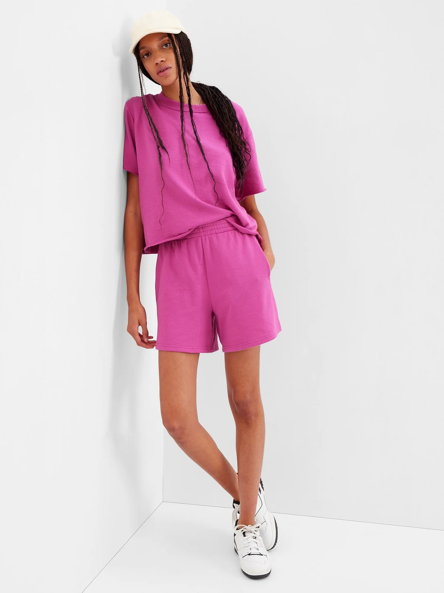 GAP Quần Short Thun Nữ