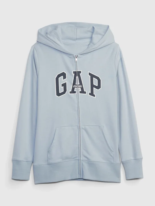 GAP Áo Hoodie Nữ - Logo Full Zip