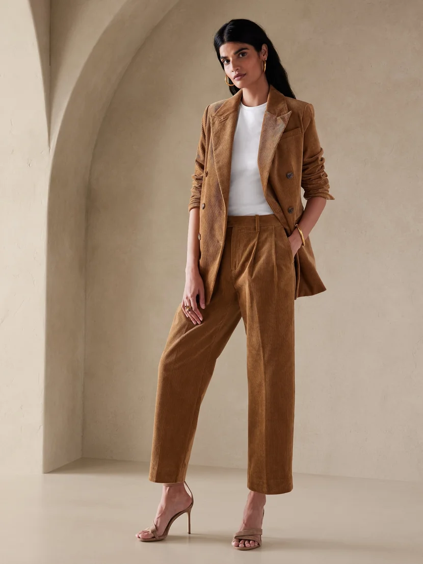 BANANA REPUBLIC Áo Thun Tay Ngắn Nữ Ss Refined Tin