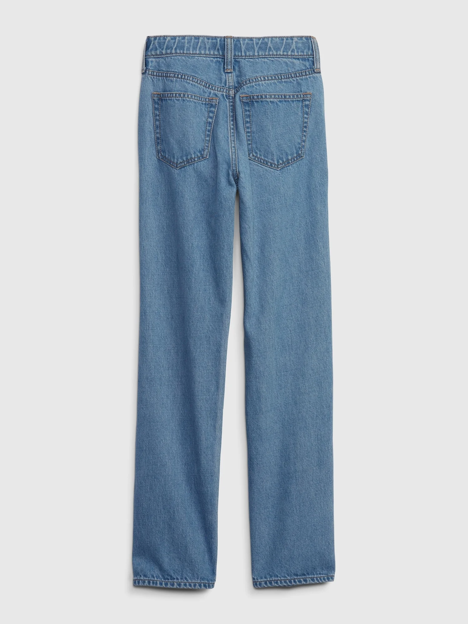 GAP Quần Jeans Dài Bé Gái - High Rise Loose