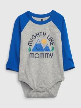 GAP Áo Liền Quần Em Bé Trai - Bodysuit