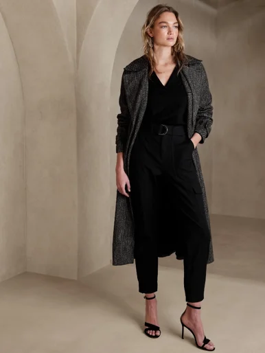 BANANA REPUBLIC Quần Dài Nữ Hr Refined Cargo