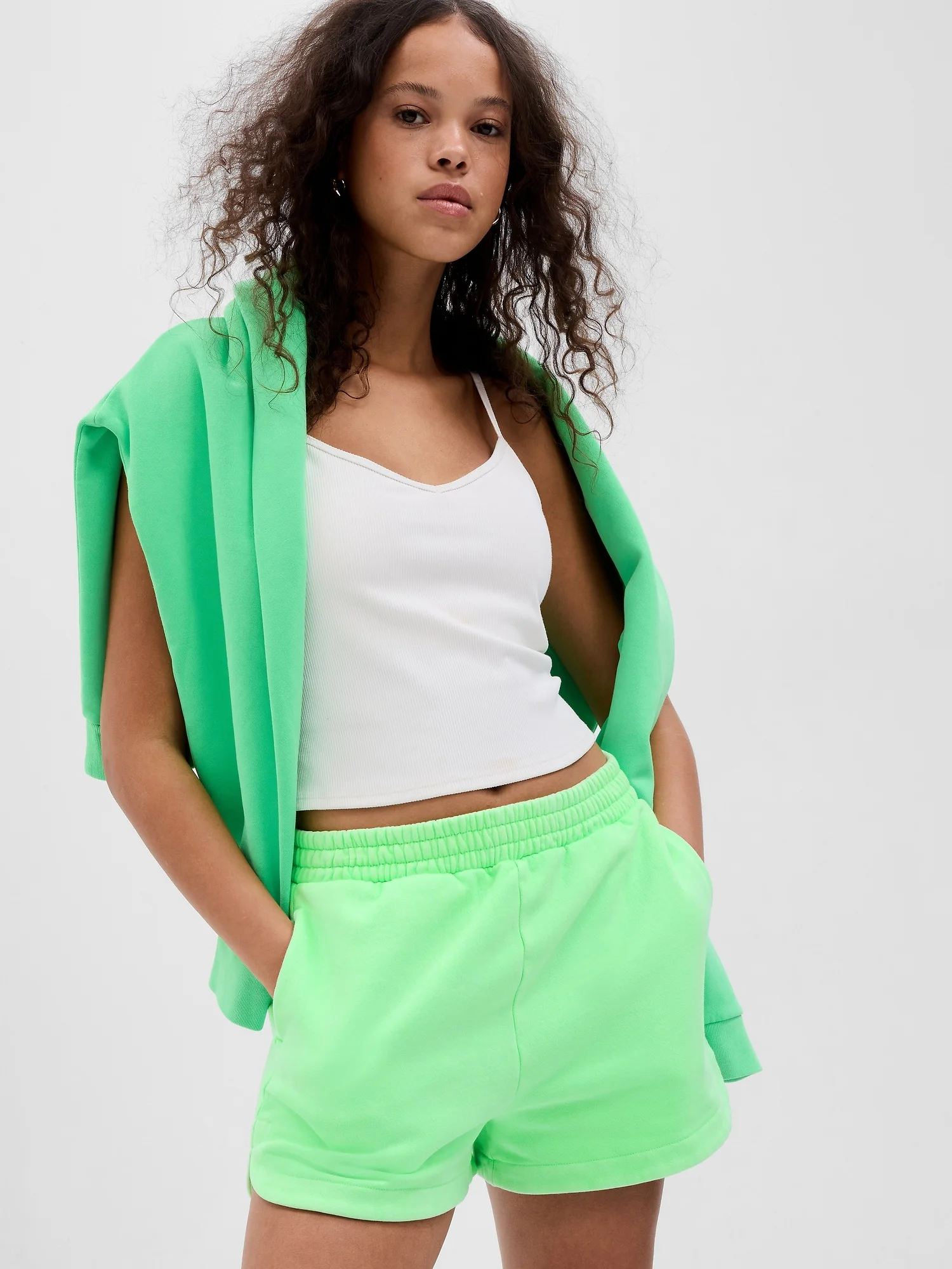 GAP Quần Short Thun Nữ