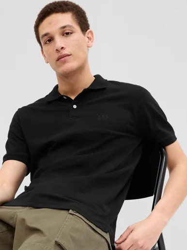 GAP Áo Polo Nam - Logo