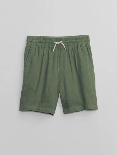 GAP Quần Short Vải Bé Trai - Gauze Fashion Short