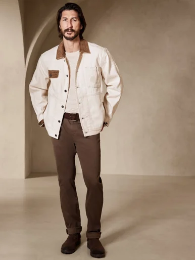 BANANA REPUBLIC Quần Dài Nam Slim Twill Traveler Pant