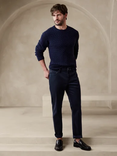 BANANA REPUBLIC Quần Dài Nam Slim Twill Tra