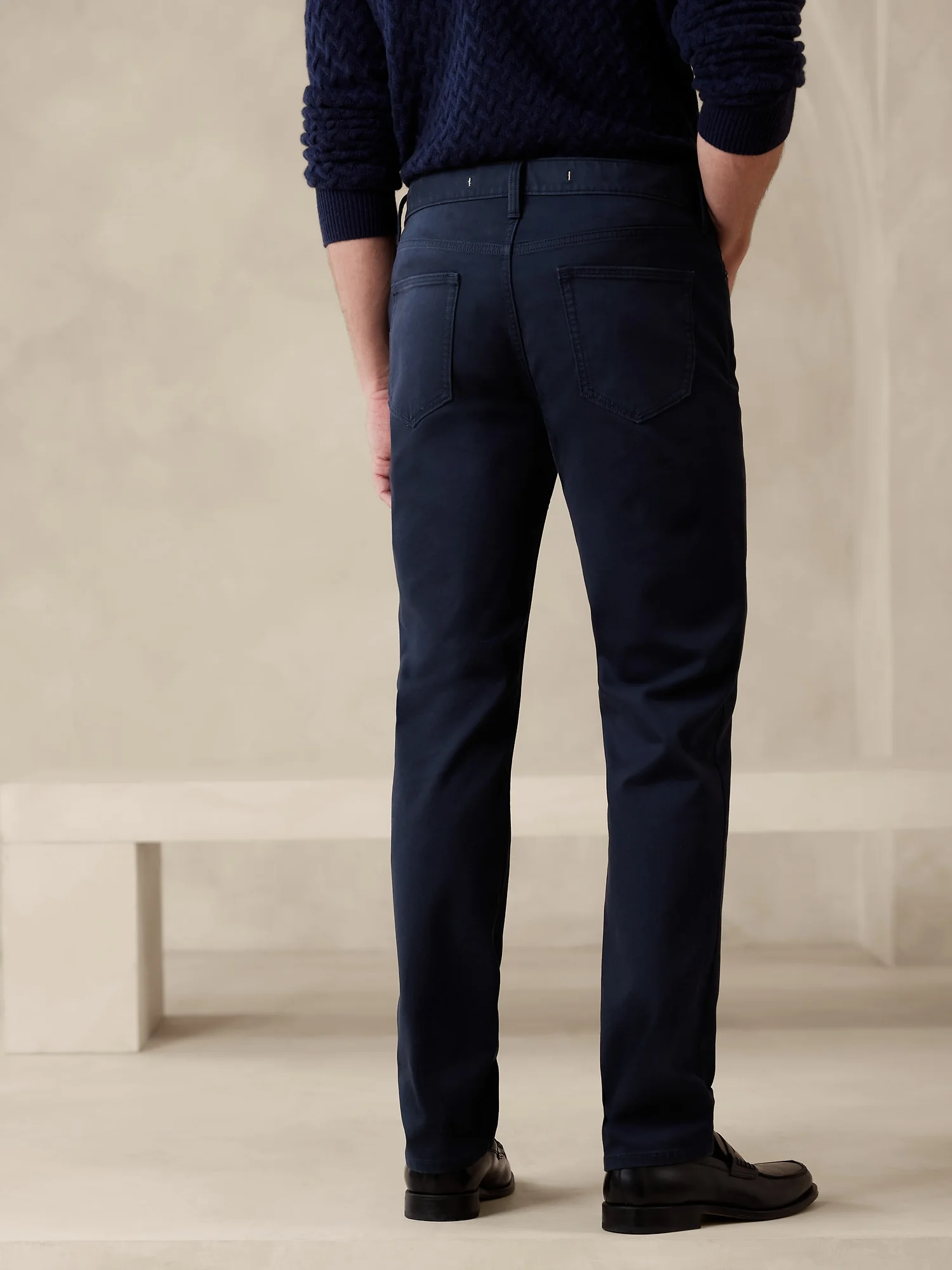 BANANA REPUBLIC Quần Dài Nam Slim Twill Tra