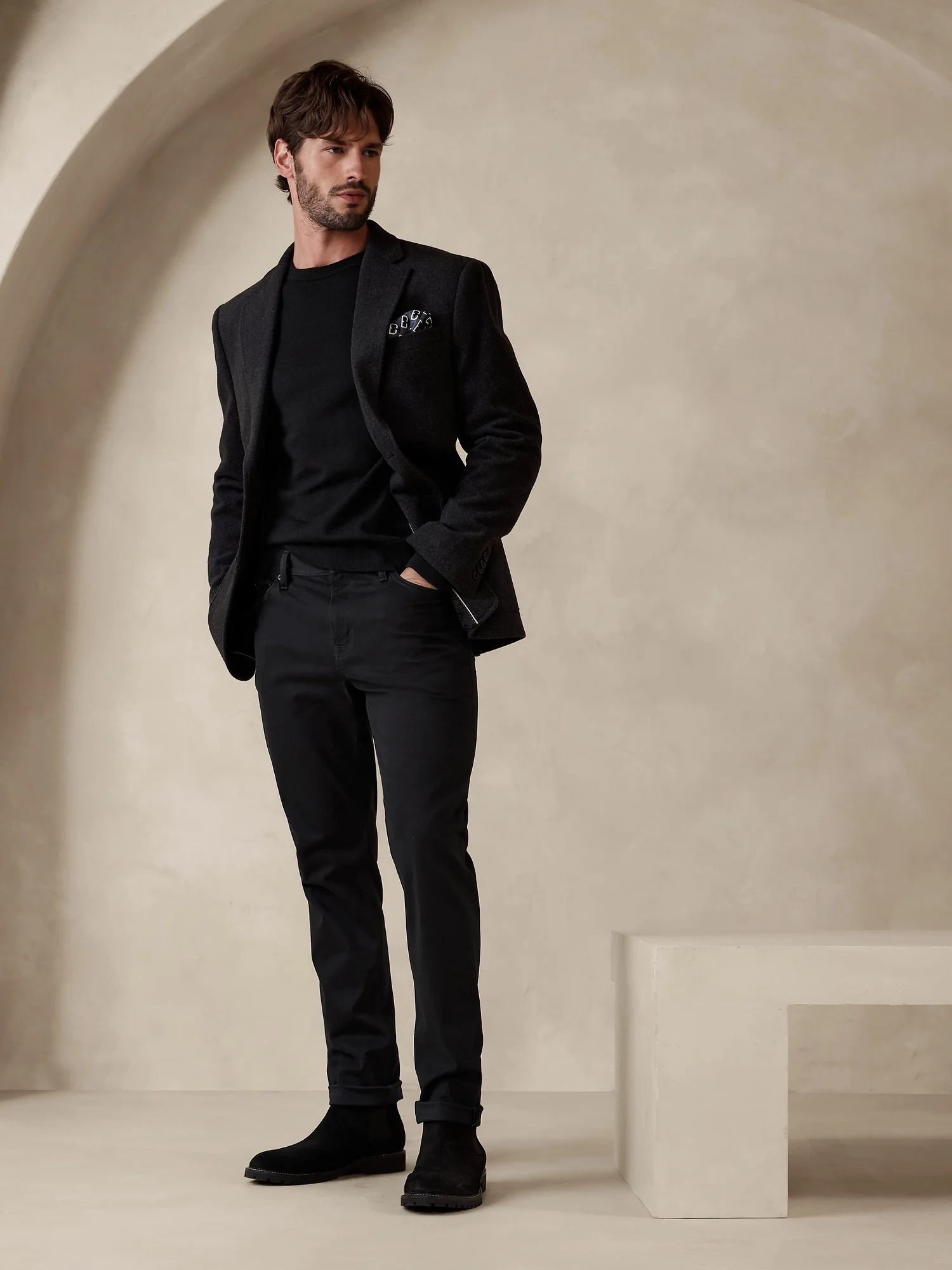 BANANA REPUBLIC Quần Dài Nam Slim Twill Traveler Pant