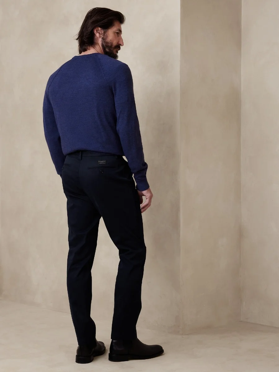BANANA REPUBLIC Quần Dài Nam New Slim Rmc