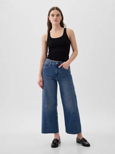 GAP Quần Jeans Dài Nữ - Stride Ankle