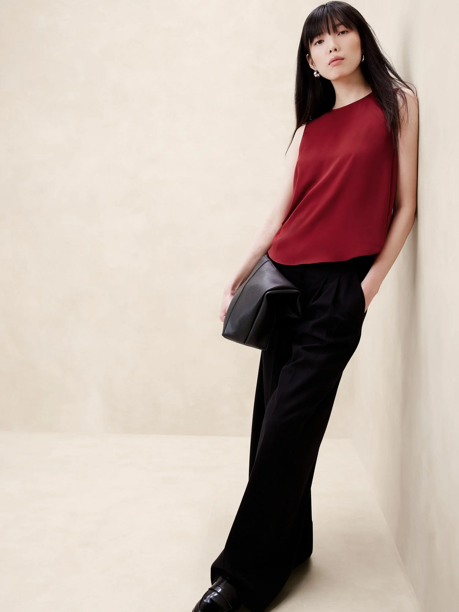 BANANA REPUBLIC Áo Kiểu Nữ V Sl Shell Tank