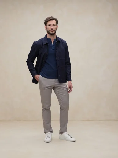 BANANA REPUBLIC Quần Dài Nam New Slim Rmc