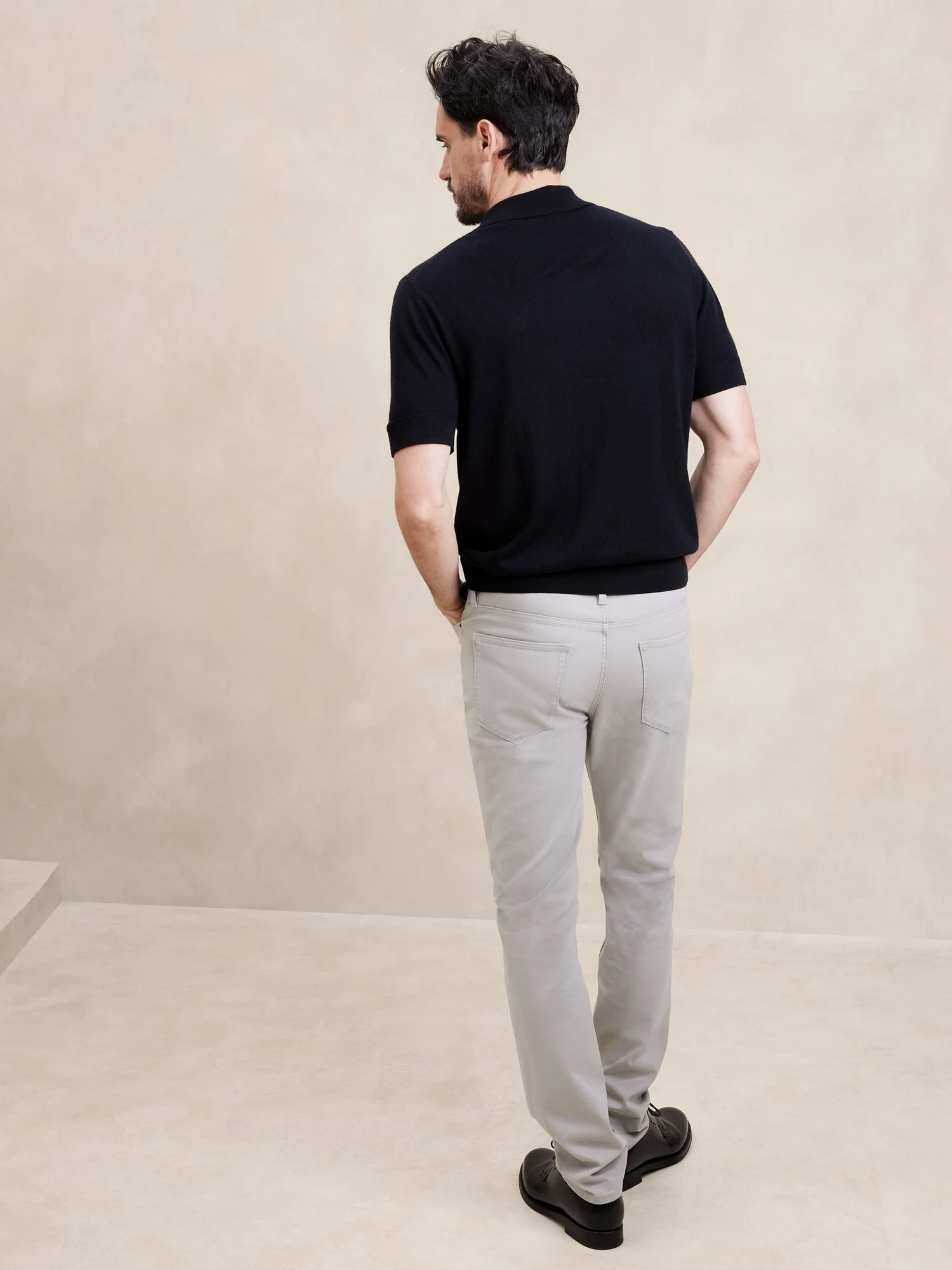 BANANA REPUBLIC Quần Dài Nam Slim Twill Tra