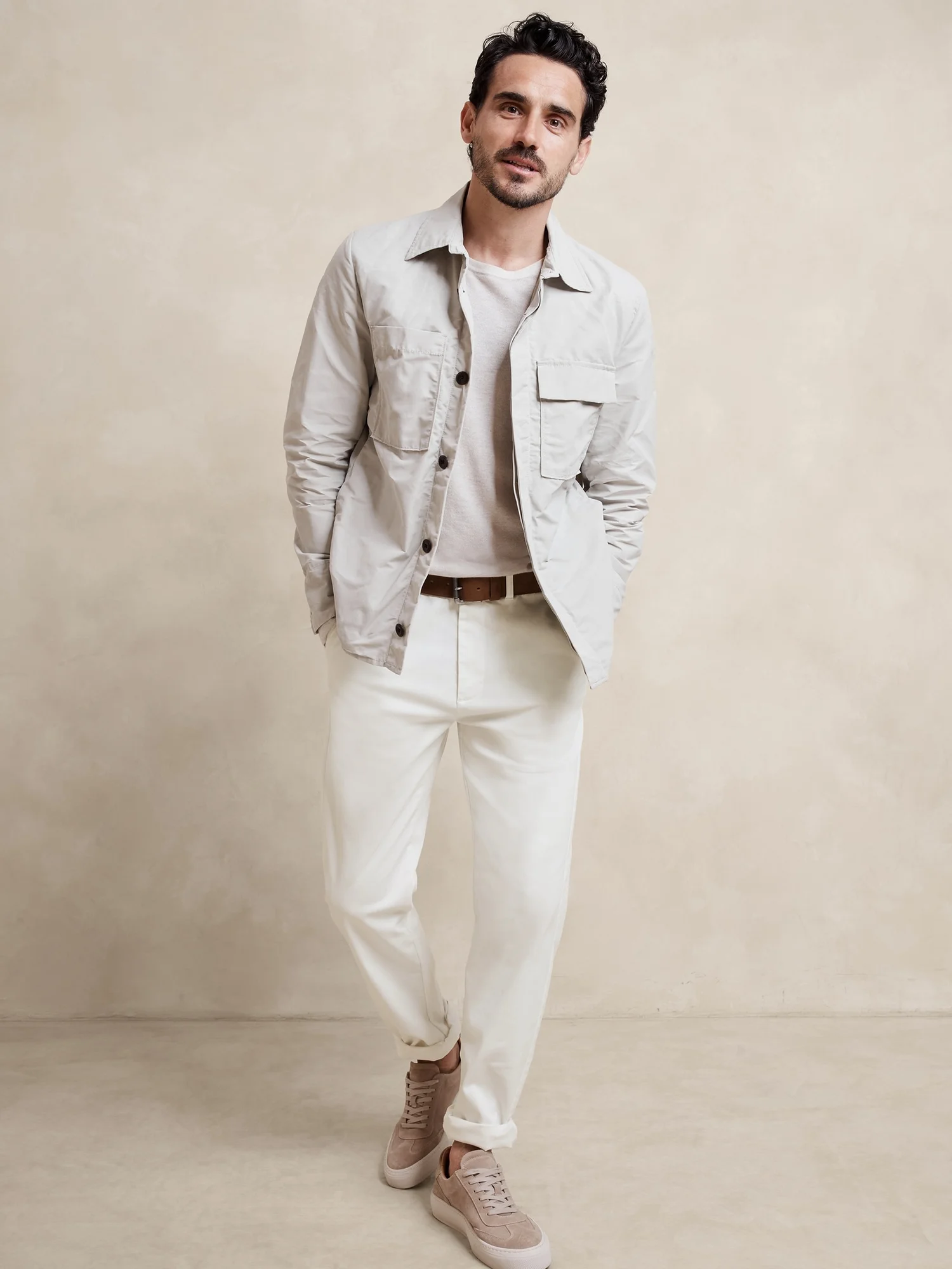 BANANA REPUBLIC Quần Dài Nam Slim Authentic