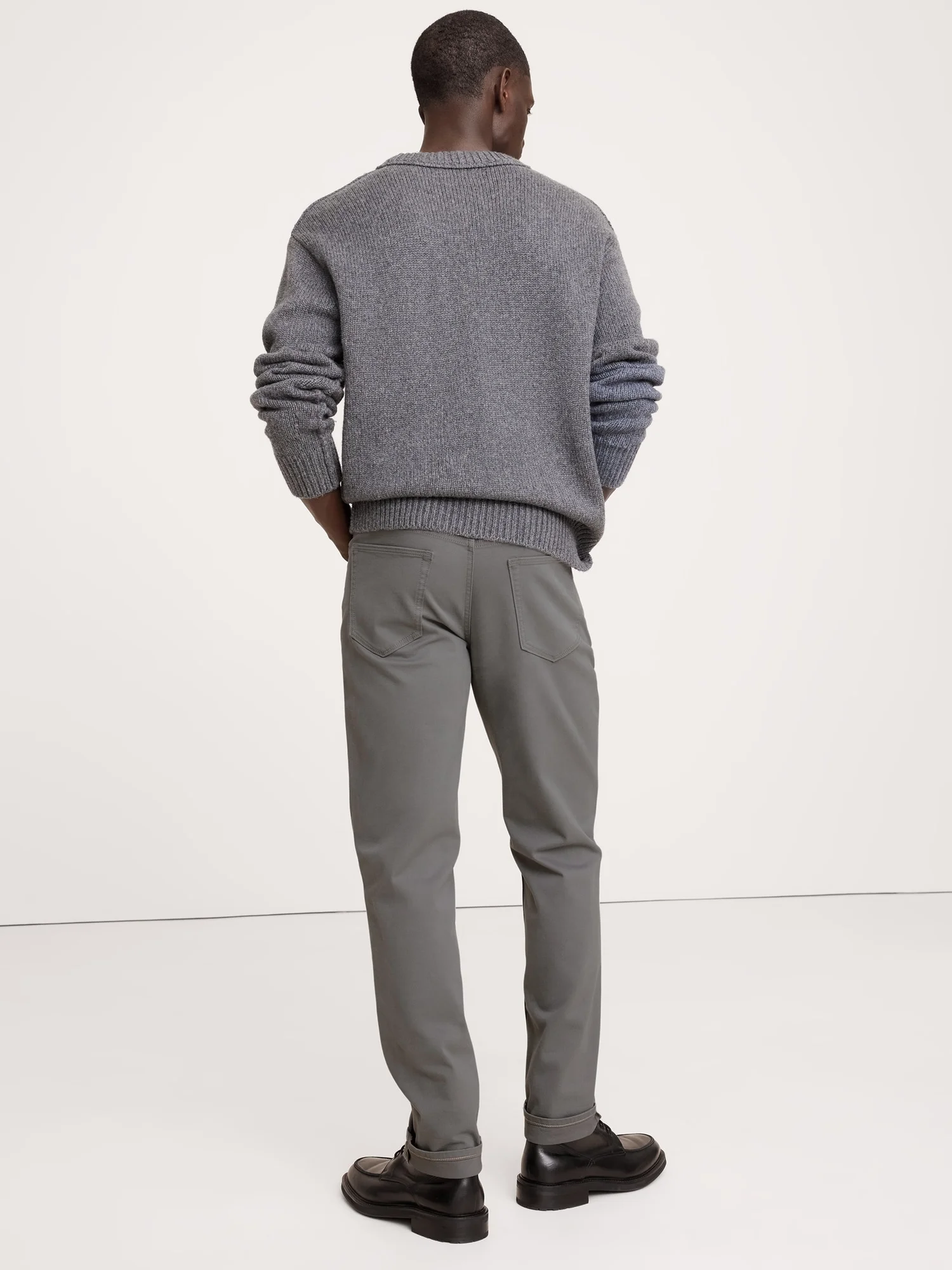 BANANA REPUBLIC Quần Dài Nam Slim Twill Tra
