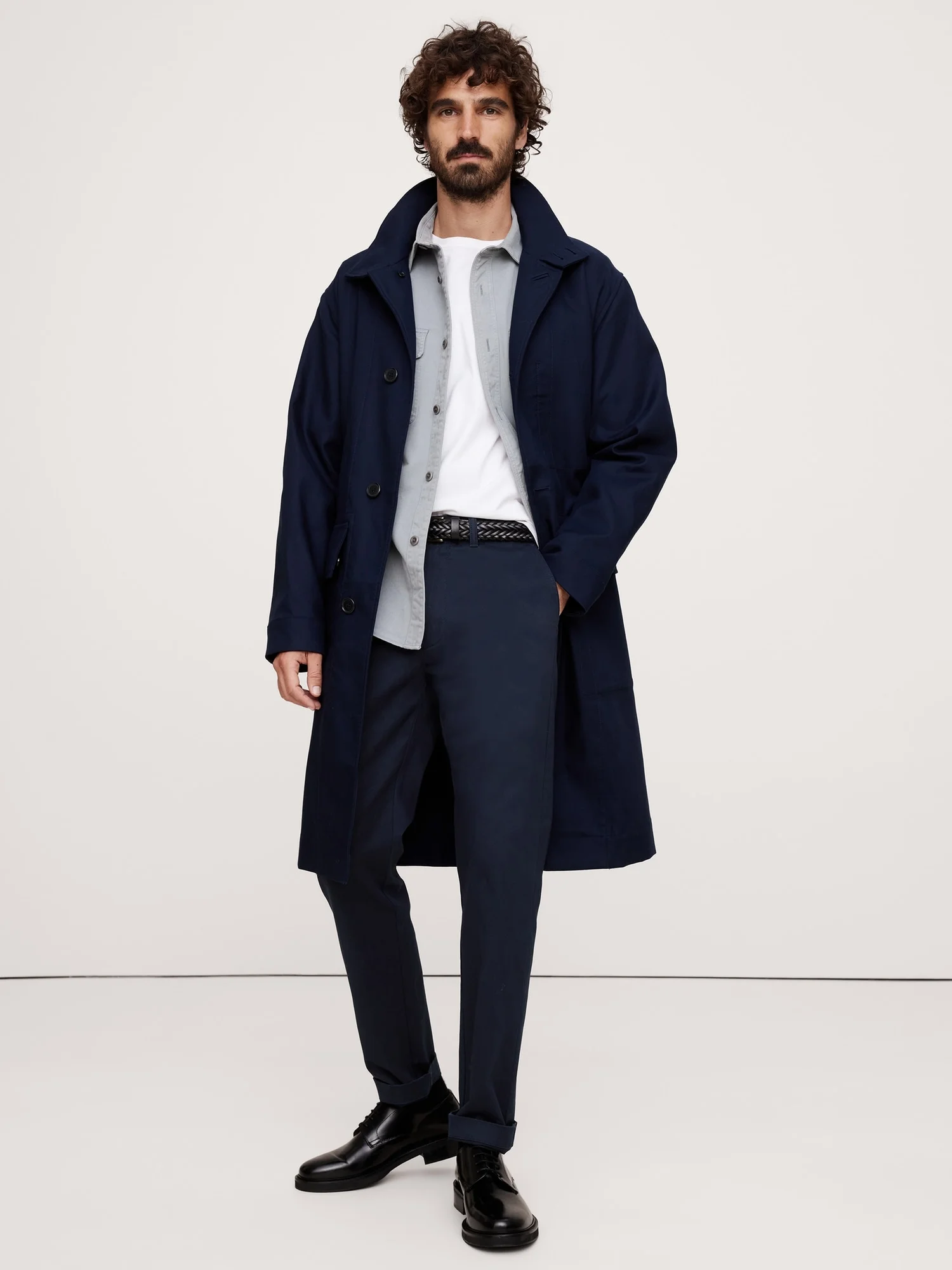 BANANA REPUBLIC Quần Dài Nam Slim Authentic