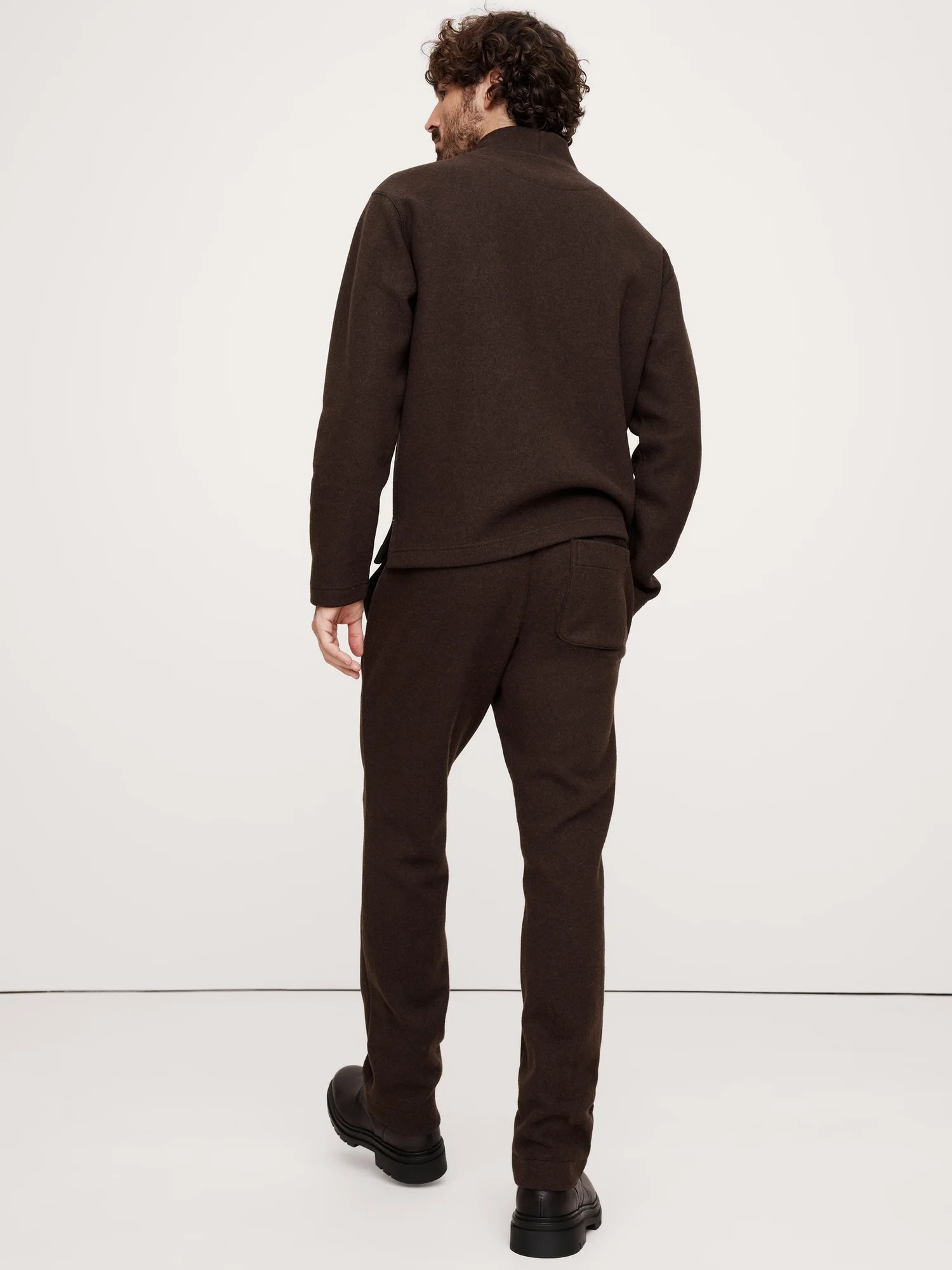 BANANA REPUBLIC Quần Nam Brushed Wool S