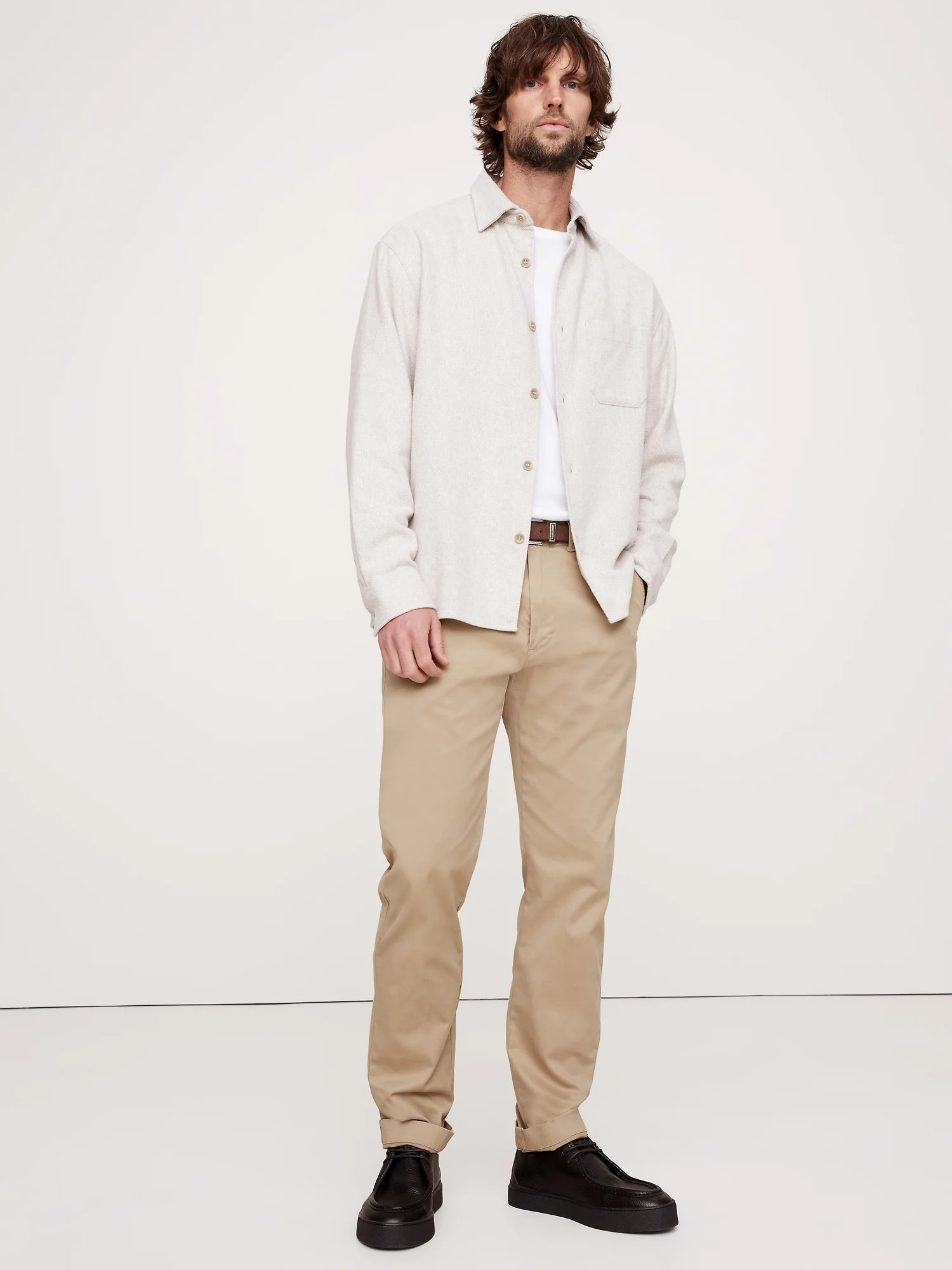 BANANA REPUBLIC Quần Dài Nam Slim Authentic
