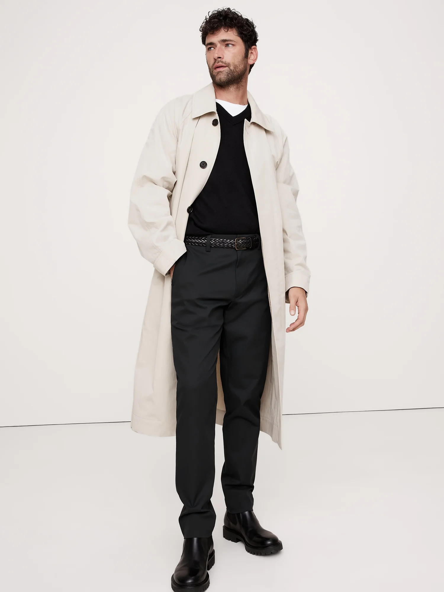 BANANA REPUBLIC Quần Dài Nam Athletic Slim