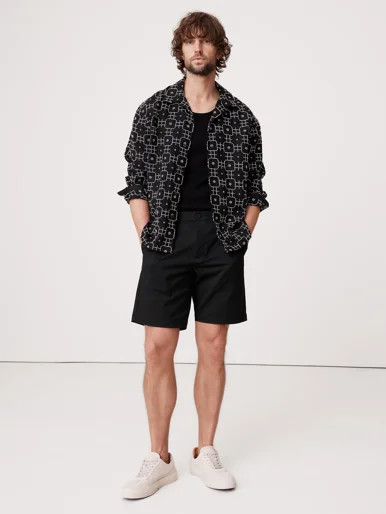 BANANA REPUBLIC Quần Short Nam 9 Inch Core Te