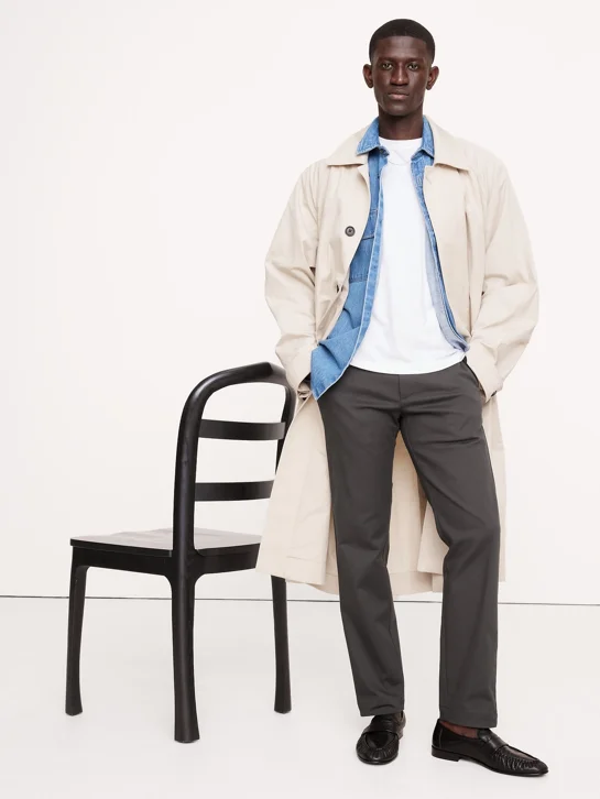 BANANA REPUBLIC Quần Dài Nam Slim Italian S